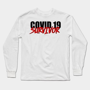 covid 19 survivor 2 Long Sleeve T-Shirt